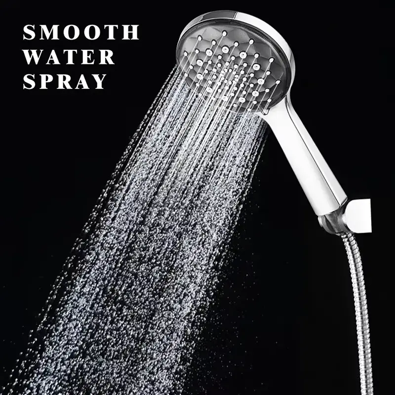 3D Design Round High Pressure Rainfall Hand Shower