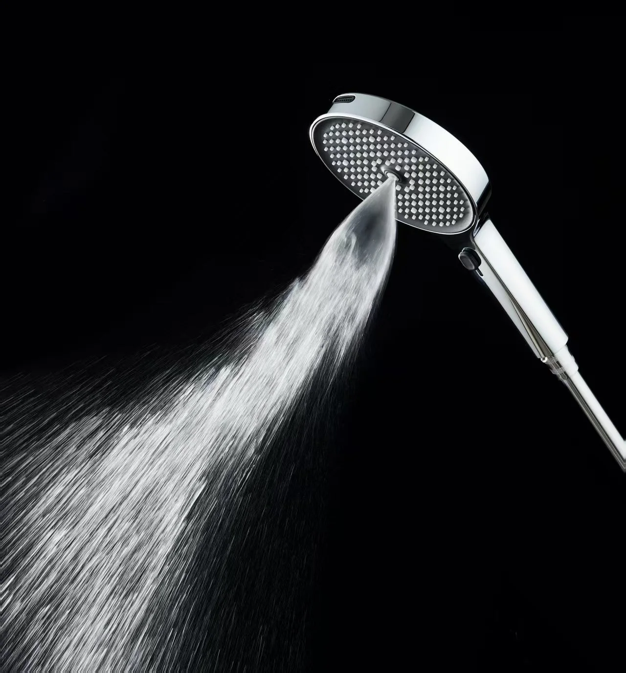High Pressure Stepless Speed Change Handheld Shower Head High Pressure Stepless Speed Change Handheld Shower Head